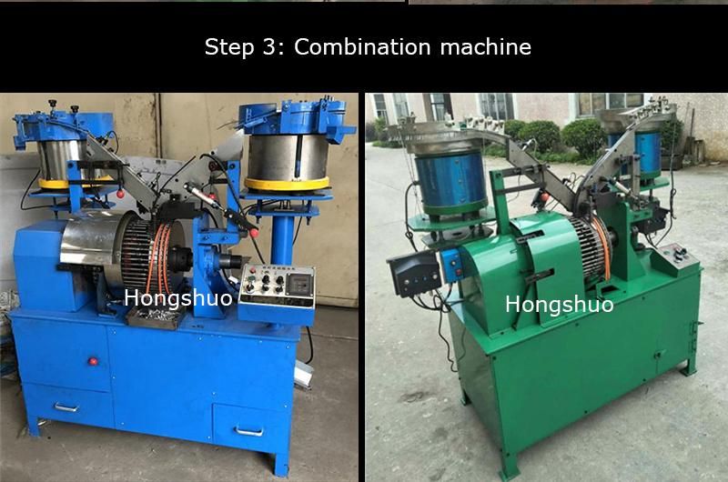 Automatic Shake Head Rivet Nail Making Machine for Garments