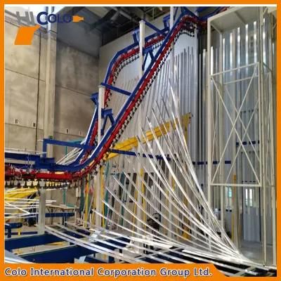 Vertical Powder Coating Plant for Aluminum Profile