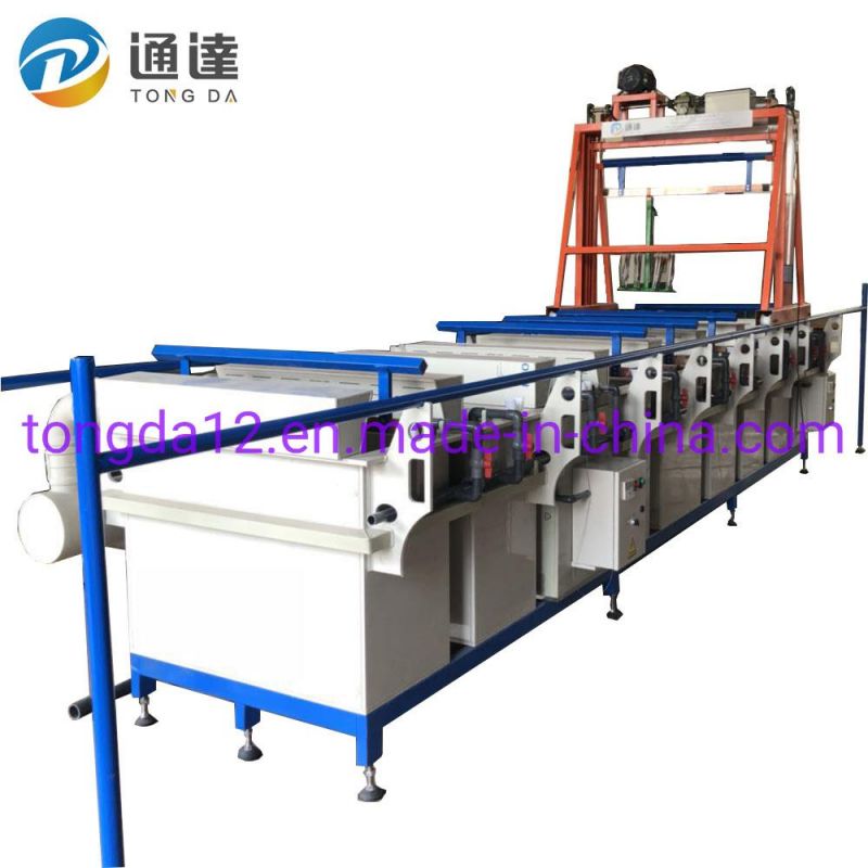 Tongda11 Nickel Electroplating Machine Manual Electroplating Equipment Electroplating Production Line