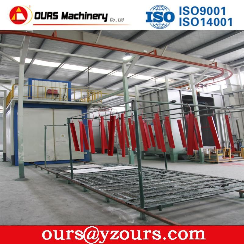 Complete Powder Coating Line with Manual Powder Coating Gun