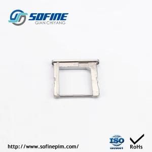 MIM Part for Phone SIM Tray Passivation Treatment and PVD Silver Color