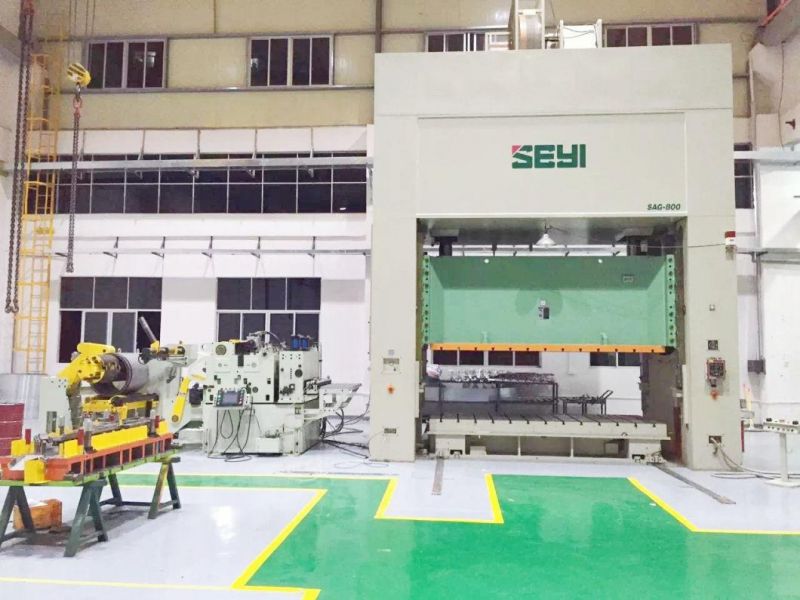 Coil Sheet Automatic Decoiler Feeder with Straightener Compact Press Line