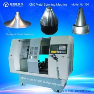 Mini Automatic CNC Metal Spinning Machine for Metal Crafts (Light-duty 350B-7)
