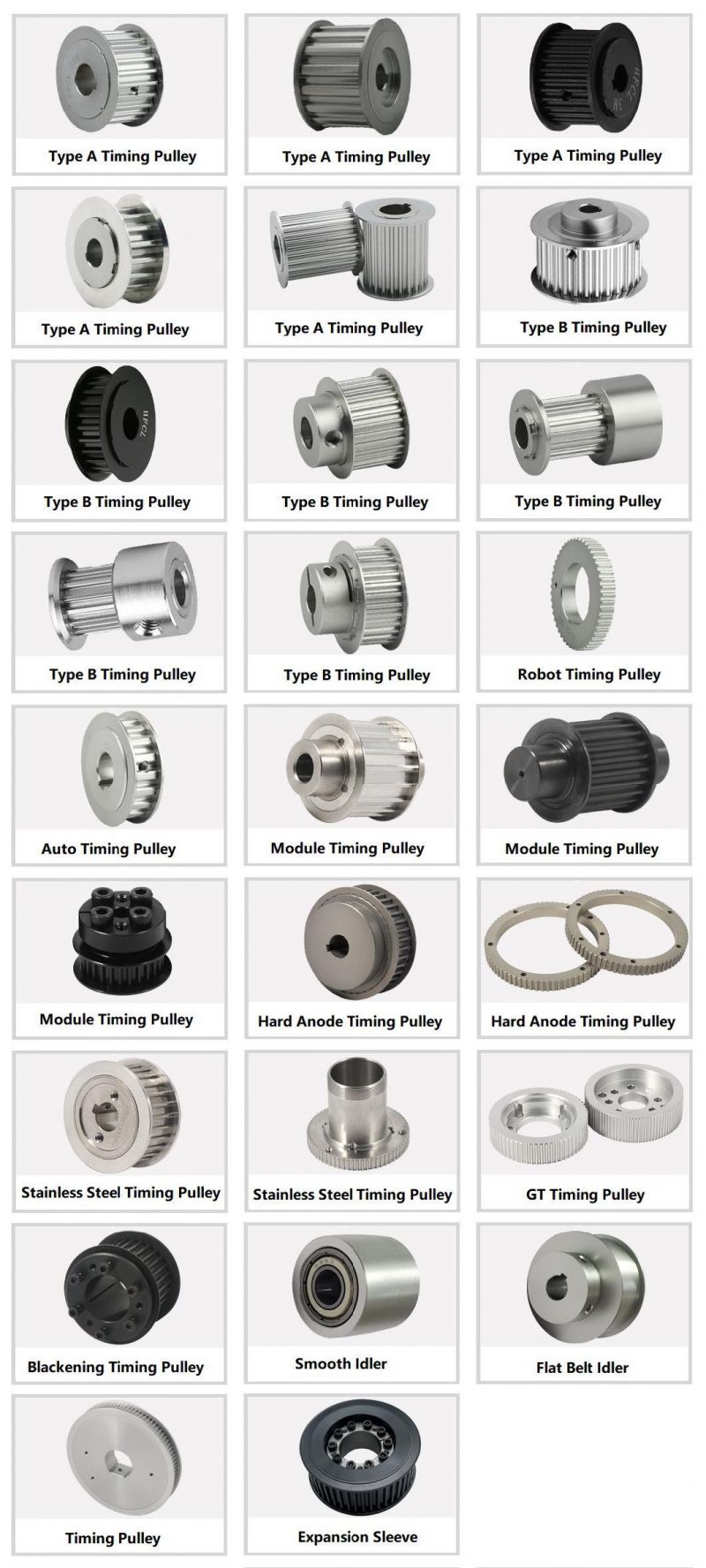 Ihf Custom Steel C45 Aluminum 20 Teeth Bore Synchronous Wheel 2gt Belt Timing Pulleys