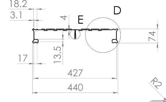 Customized Aluminum / Steel Automatic Scaffold Platform Scaffold Board Foot Pedal Plate Roll Forming Machine