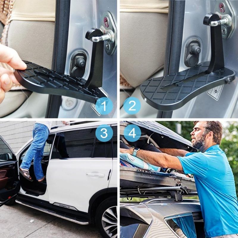 CNC Milling Mount Bracket Car Folding Doorstep Hooks