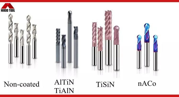 Taper End Mill with Straight Tooth CNC Machine Cutting Tool