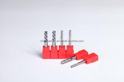 HRC55 Micro Grain Carbide End Mills for Aluminum Cutting