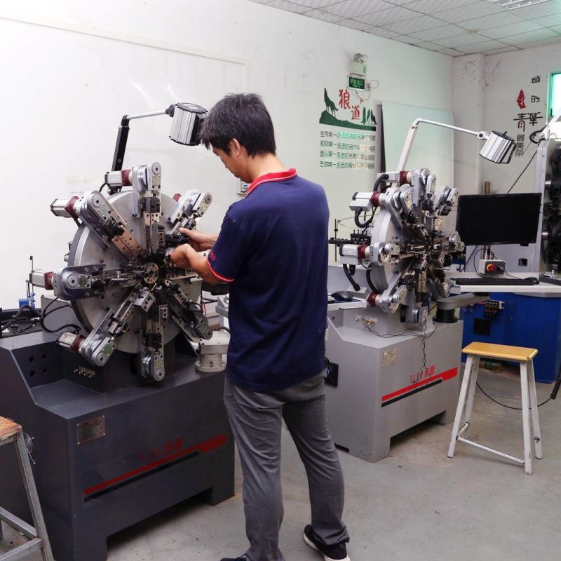 12 Axis Universal Spring Forming Machine 2.8mm Machine