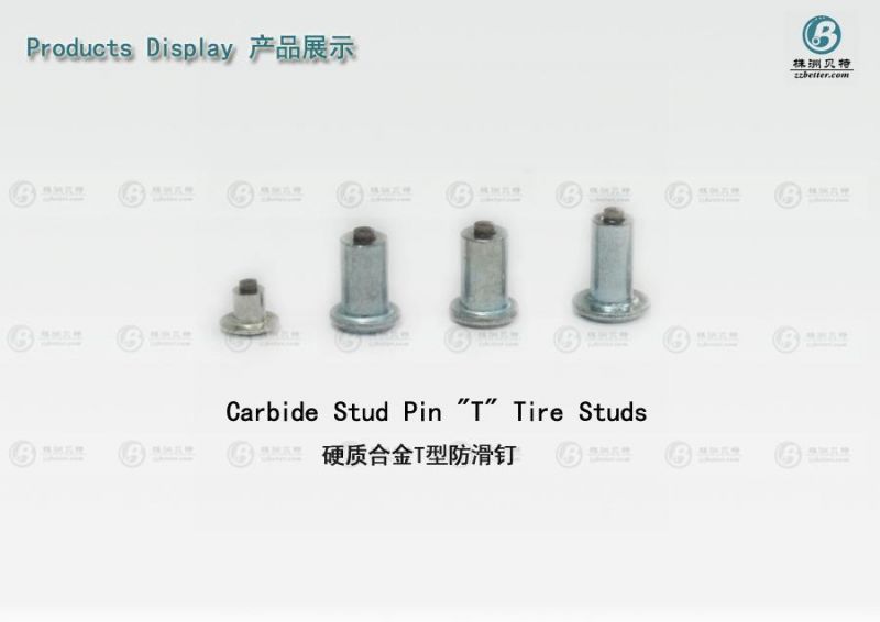 Cemented Carbide Antislip Stud Pins and Studs