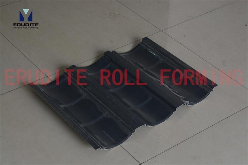 Roll Forming Machine for Aluminum Tile Roofing Sheet Profile