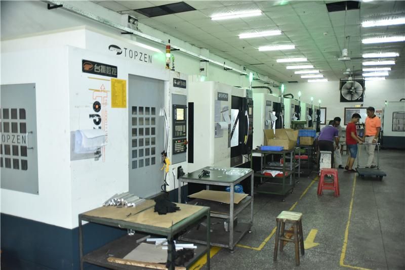 Precision Customized Machining Service CNC Milling Aluminum Blue Anodized Base