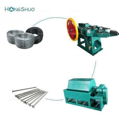 Easy Operation Automatic Nail Making Machine to Make Nails/Wire Steel Iron Nail Machine
