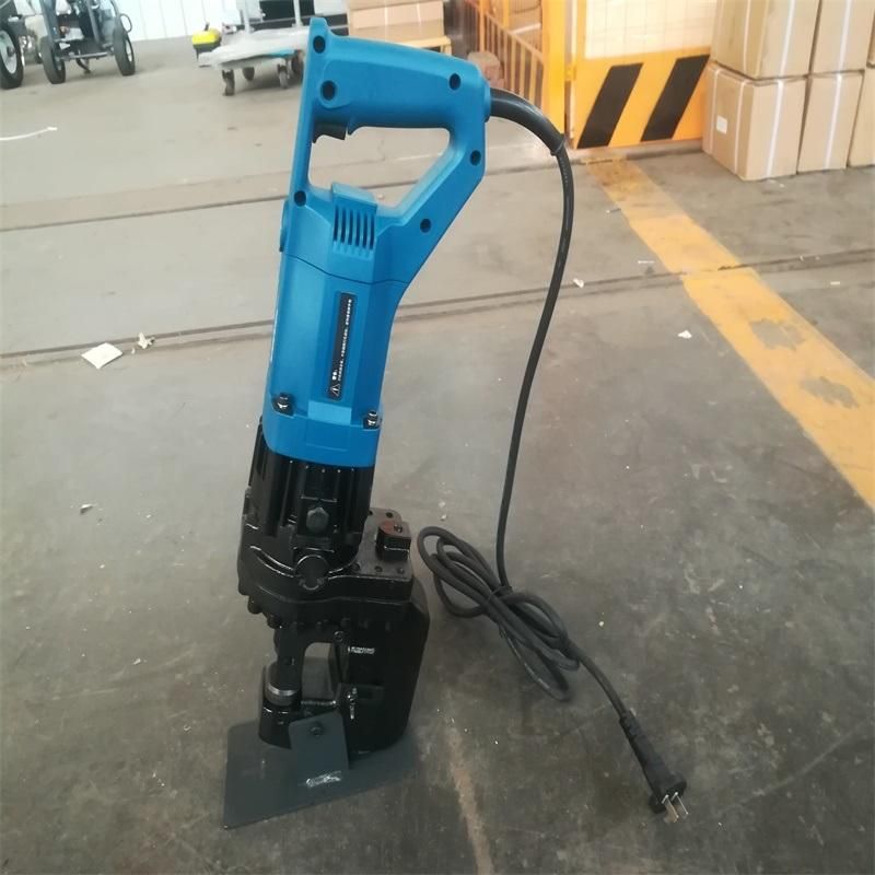 Portable Punching Driller Electric Hole Driller Hydraulic Metal Hole Puncher for Steel Iron Box Angle Iron Eyelet Puncher