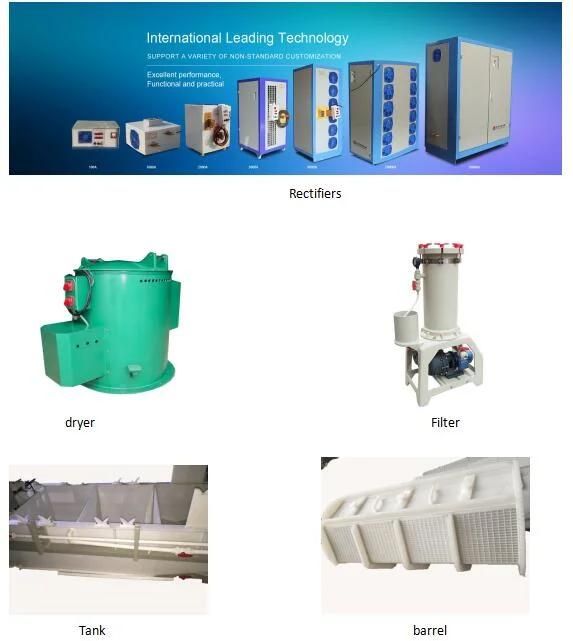 Semi-Automatic/Manual Electroplating Machine for Hardware/