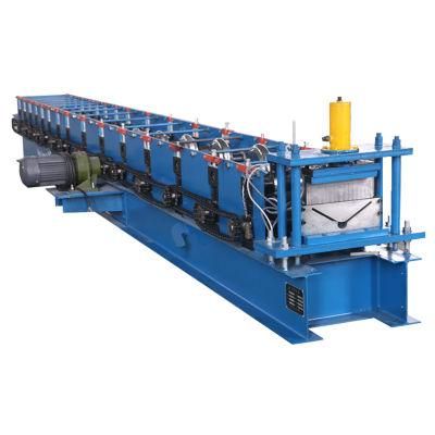 High Quality Galvanized Aluminum Ridge Cap Tile Roll Forming Machine