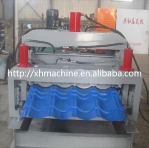 Double Layer Glazed Tile Roll Forming Machine (XH828-900)
