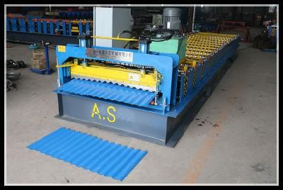 Automatic Colored Roofing Tiles Cold Roll Forming Machine
