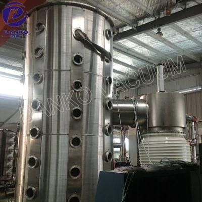 Stainless Steel Pipe PVD Titanium Color Vacuum Coating Production Line