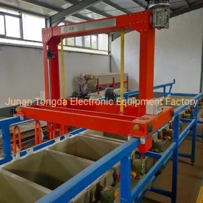 Gold Electroplating Plating Machine PP Barrel Automatic Barrel Plating Machine