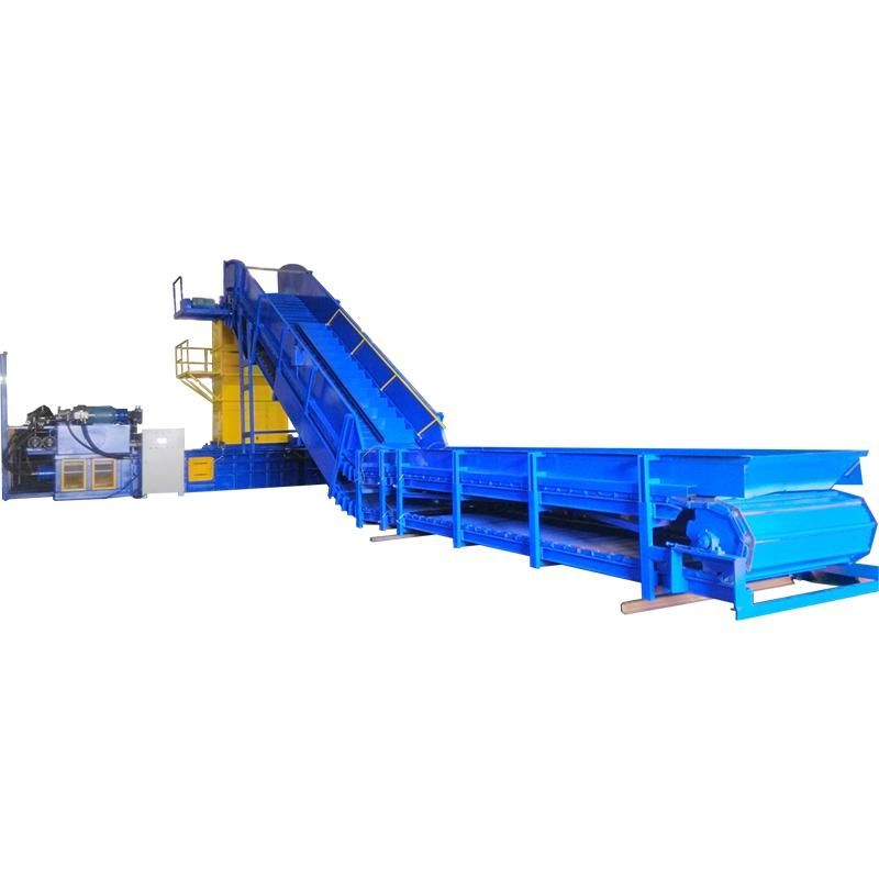 Automatic Horizontal Plastic Baler Carton Compress Baler Machine (APB-250T)