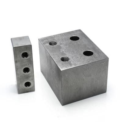 Precision Custom CNC Machining Steel Block Fork Lift Spare Parts