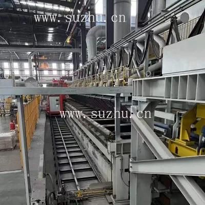 Static Pressure Automatic Horizontal Green Sand Moulding Production Line, Foundry Equipment
