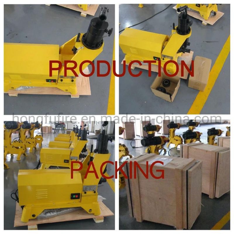 Grooving Machine 550W Roll Groover for Sch 40 Steel Pipe