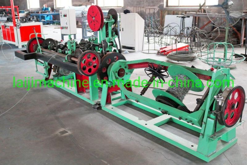 Automatic Barbed Wire Machine with Low-Carbon Wire, Galvanized Wire, PVC Coated Wire