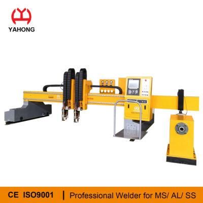 Gantry CNC Plasma Flame Pipe Tube Cutting Machine with Plate and Tube Nesting Software