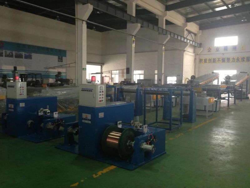 Electrical Copper Cable Wire Winding Cutting Plastic Twist Twister Twisting Bunching Buncher Stranding Machine