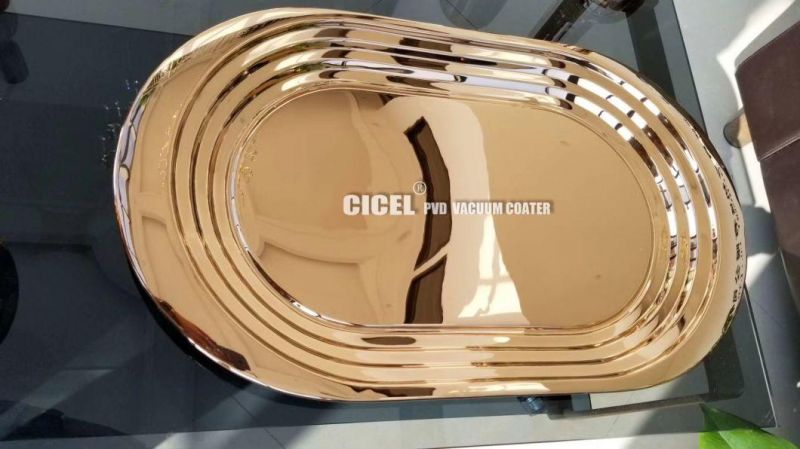 Cicel Small Size PVD Multi-Arc Vacuum Coating Machine for Tableware