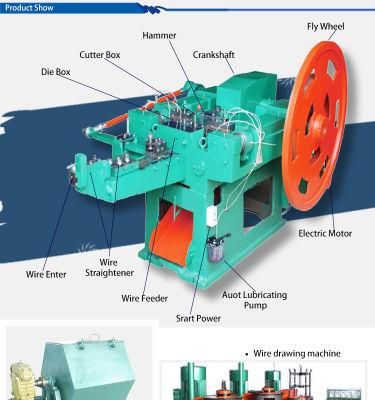High Speed Coil Nail Production Machine