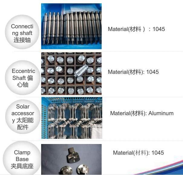 Machining Steel Connecting Plate Spare Part with SGS Certificate