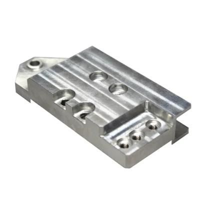 Custom CNC Precision Milling Machining Natural Anodizing Aluminum Base Plate