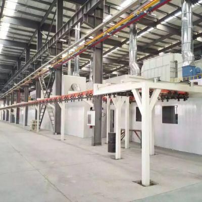 9 T Automatic Spray Liquid Paint Coating Line/Spray Machine Application