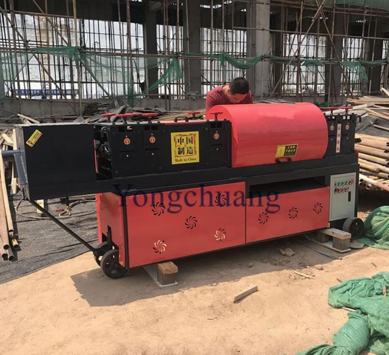 Steel Pipe Straightening Machine with Rust Removal and Painting Function for Scaffolding Tube