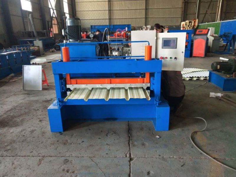 Metal Roofing Trapezoidal Ibr Panel Crimp Roof Curving Arch Bending Roll Forming Machine