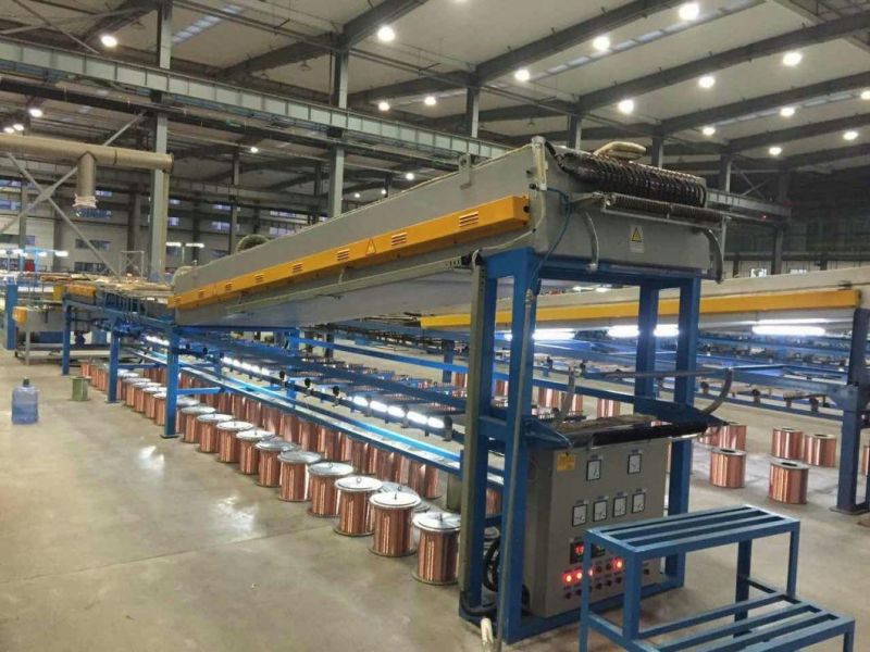 Electrical Copper CCA Alloy Wire Annealing Tinning Winding Extrusion Machine