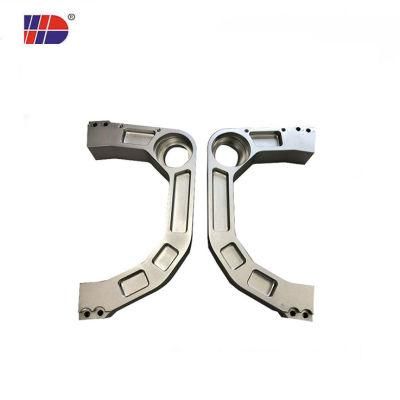 Manufaturer Customized Auto Spare Silver Anodized CNC Machined Parts