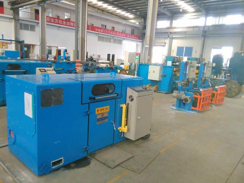Electrical Wire, Cable Wire, Core Wire, Cantilever Type Single Twist, Stranding, Bunching Machine