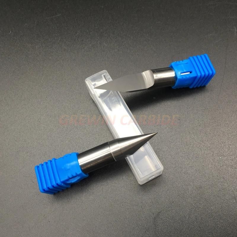 Gw Carbide- 0.1mm 60 Degree Carbide PCB Board Engraving Bits V-Shape CNC Router Tool
