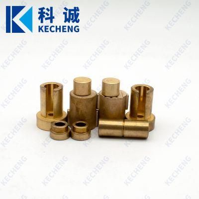 Customized Auto Parts Phosphor Copper Brass Flange Bushing for Tugboat Powder Metallurgy