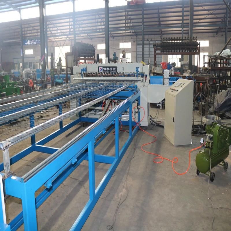 Greece Customer High Speed Welded Wire Mesh Panel Fence Machine 3.0-3.2mm