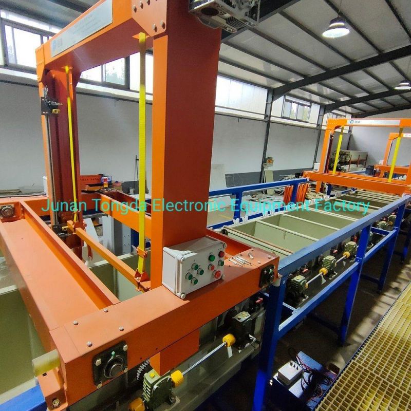 Automatic Electroplating Line Silver Plating Machine and Zinc Plating Equipment