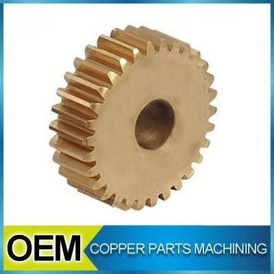 OEM High Precision CNC Machining Small Micro Brass Copper Bronze Gears