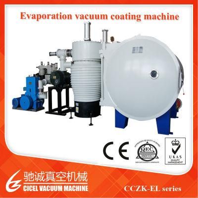 Cicel Plastic Vacuum Coating Machine/PVD Metallizing Machine/Coating Equipment
