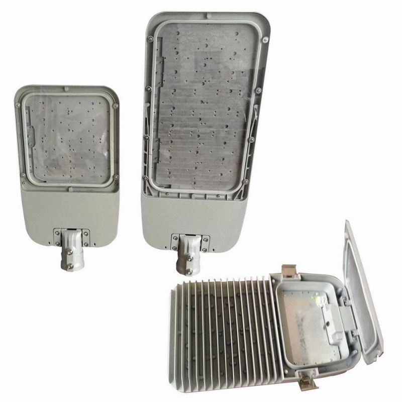 Good Thermal Solution Flat Surface Milling Aluminum High Power Street Lights Heat Sinks