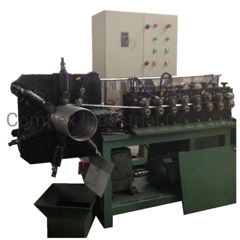 Double Lock Flexible Metal Exhaust Pipe / Hose Making Machine