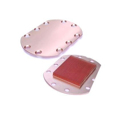 Copper Skived Fin Heat Sink for Svg and Power and Inverter and Welding Equipment